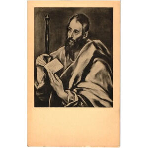 St. Paul By El Greco (Domenico Theotocopuli, ca. 1548-1614) Postcard